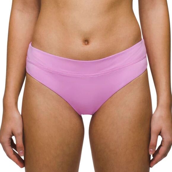 Prana 🆕 🏷️ Summer Wave 🌊 Pink Bikini Bottom 👙 medium - Picture 1 of 6